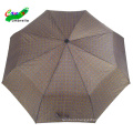 3 fold up flower patterned women wholesale custom manual open umbrella